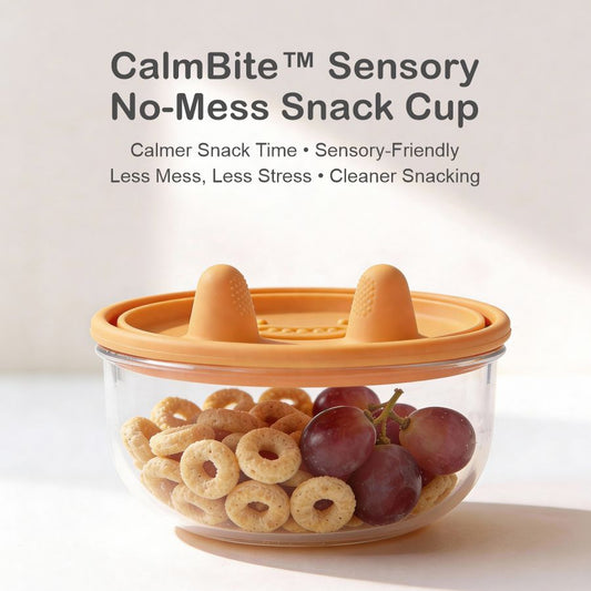 CalmBite™ Sensory No-Mess Snack Cup